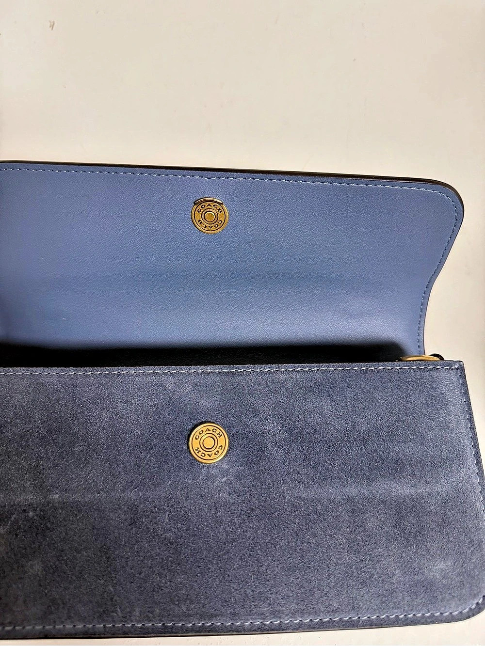 Coach Soho Flap Bag Blue